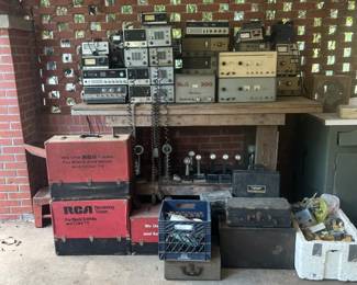 CB radios and Ham radio equipment 
