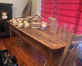 Farm table 7’ by 24.5”