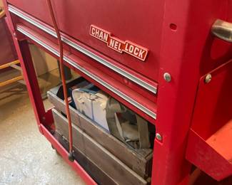 Channel Lock rolling tool box.