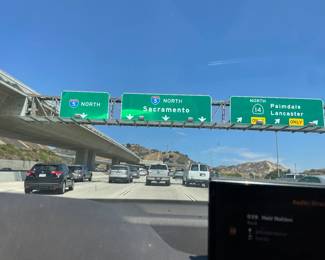 Head NORTH on the 5 freeway to HASLEY CYN. ROAD then stay left through 2 "ROUNDABOUTS" & CONTINUE TO STAY LEFT on Hasley Cyn. Rd. turning left at Ralphs Shopping Center & continue straight to light where you will turn right continuing on HASLEY CYN. RD. until you get to ROMERO RD. *IMPORTANT NOTE, ONCE YOU GET INTO THE CANYON AREA THERE IS NO CELL SERVICE!
