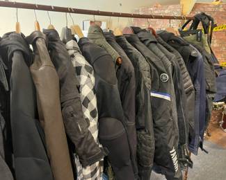 SUNDAY THERE IS AN ENTIRE RACK FULL OF CLOTHES!