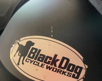 LOTS OF MOTORCYCLE HELMETS!