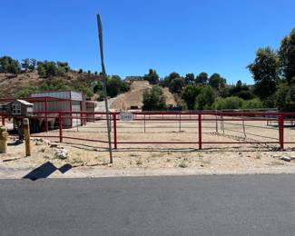 When you see RED FENCING (on your right) -- you are very close!