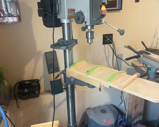 Ridgid drill press & shop vac...