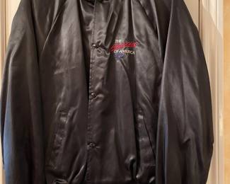Vintage Chevy satin jacket