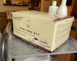 GIGI waxing kit from her salon items