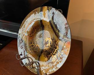 Decor plate and plate stand