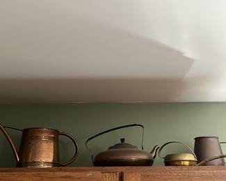 Lot 105 | Copper Tea Kettles Watering Can