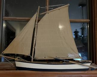 Lot 26 | Wooden Sailboat Ship