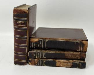 Lot 15 | Leather Bound Antique Wisdom Of… Books