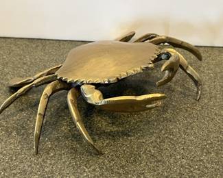 Lot 97 | Brass Stash Crab Trinket Box