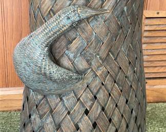 Lot 55 | Loon Basket Umbrella Stand