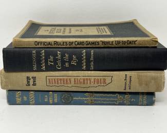 Lot 13 | Modern Classic Novels Orwell, Salinger, Poems