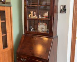 Lot 56 | Ethan Allen Secretary Cabinet Desk