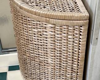 Lot 149 | Woven Corner Hamper