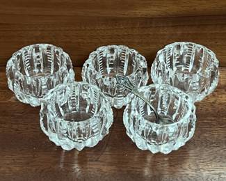 Lot 260 | Open Salt Cellar Wells w Sterling Spoon