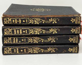 Lot 10 | Charles Lever Leather Bound Antiquarian Books