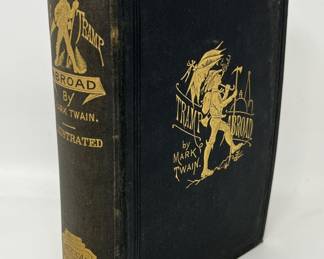 Lot 7 | 1899 Mark Twain A Tramp Abroad Antiquarian Book