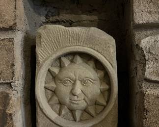Lot 35 | 1994 Carruth Stone Tile Sun Face
