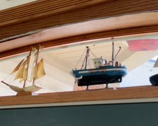 Lot 67 | Decorative Boats Ships incl Carved Horn