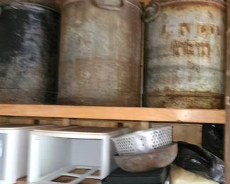 Milk cans