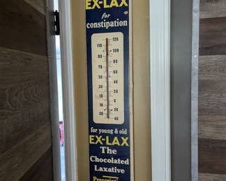 Vintage Ex-Lax Thermometer 