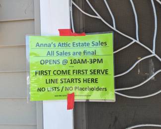 Line Starts at the front door 