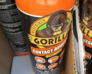 Box of Gorilla Contact Adhesive