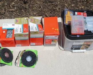 Truss Screws, 4" Stripping Wheel, Connector Screws and MORE!