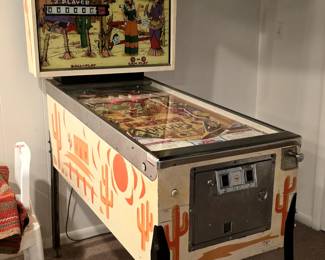 Working vintage 1977 William's Rancho pinball machine 