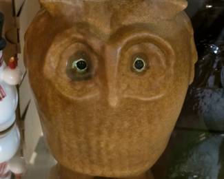 MCM Bennington Pottery Owl Bank
