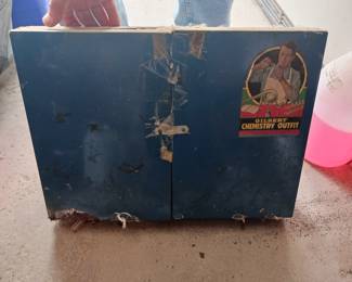 Vintage Gilbert chemistry set