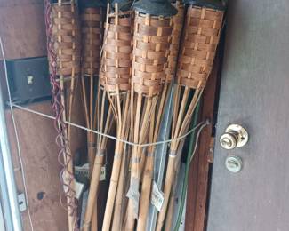Tiki torches