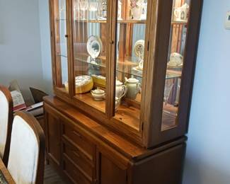 Free Furniture All from non-smoking pet free home

Bedroom Furniture Queen Bed, Dresser and Nightstands
Dining Table & Chairs with Matching China Cabinet
Beige Sofa