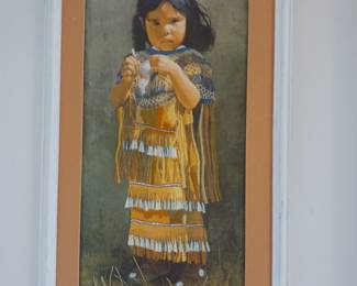 Picture of a American Indian girl