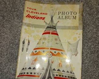 1950s Cleveland Indians photo album