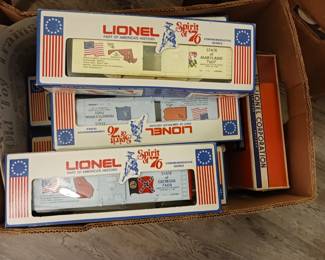 Lionel Spirit of St Louis set complete trains set