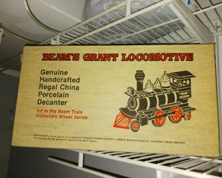 Jim Beam Grant locomotive Regal China decanter