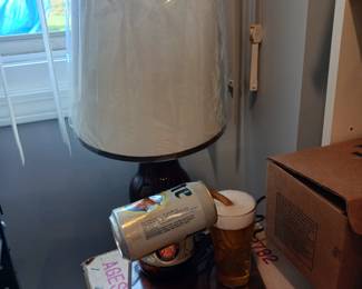 Miller Lite lamp display