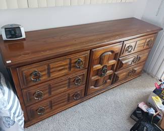 Free Furniture All from non-smoking pet free home

Bedroom Furniture Queen Bed, Dresser and Nightstands
Dining Table & Chairs with Matching China Cabinet
Beige Sofa