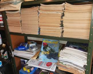 Model airplane news magazines many years