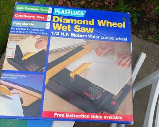 Diamond wheel wet saw ceramic tile saw