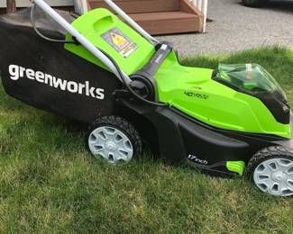 Greenworks 40-volt 17-in Push Cordless Lawn Mower
