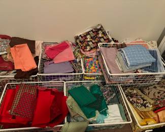Large Assortment of Fabric
