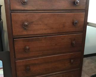 Marshall-Wells Company 4 Drawer Dresser
