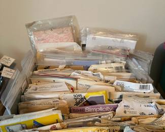 Assortment of Sewing Patterns