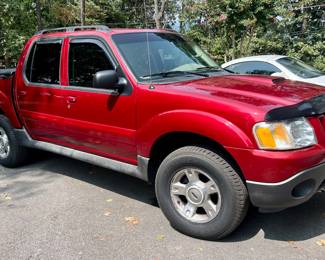 2004 Ford Explorer Sport TracXLS Sport Utility Pickup 4D with approximately 158,700 miles. $8,500. Truck is available for immediate purchase. Please call today to schedule a test drive.