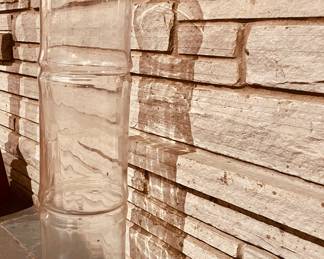 DON SHEPHERD BLENKO Bamboo vase. It is 25 inches tall!