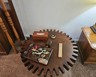 Ethan allen 70s coffee table