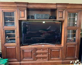 4 piece entertainment center 9’4” x 7’3”
